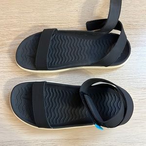 Native sandals worn only indoors